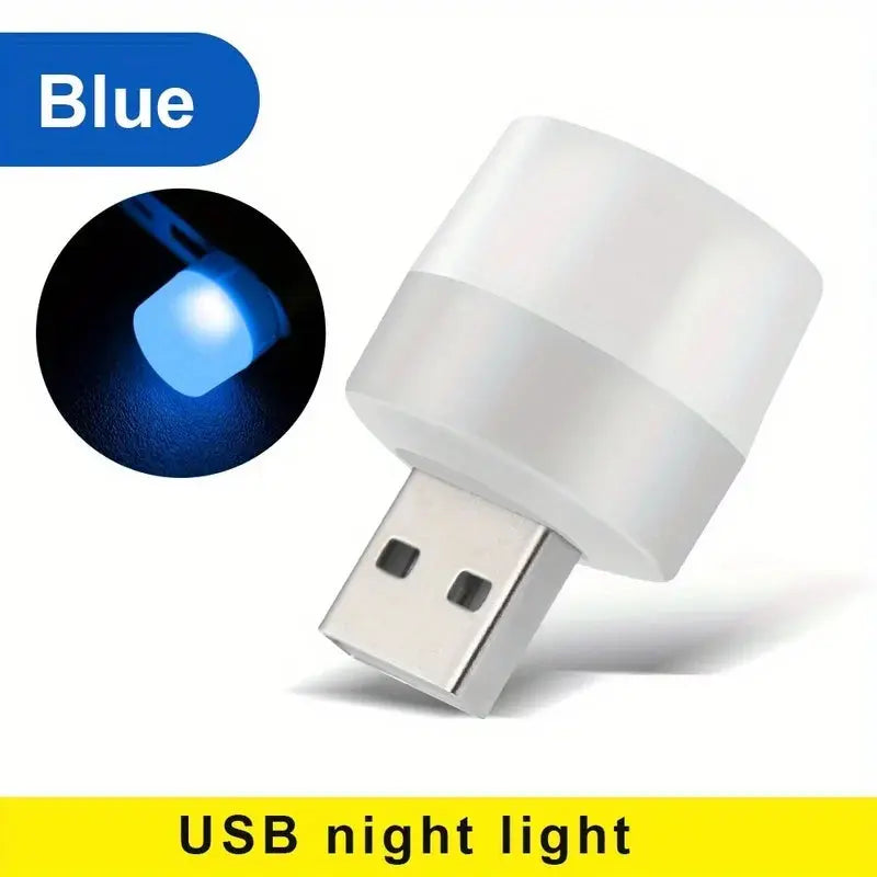 Belle lumière Bleu avec la Veilleuses USB 