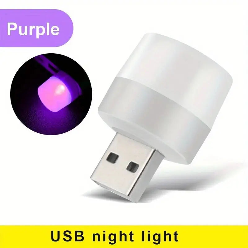 Belle lumière avec la Veilleuses USB rose
