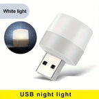 Belle veilleuses USB blanc 