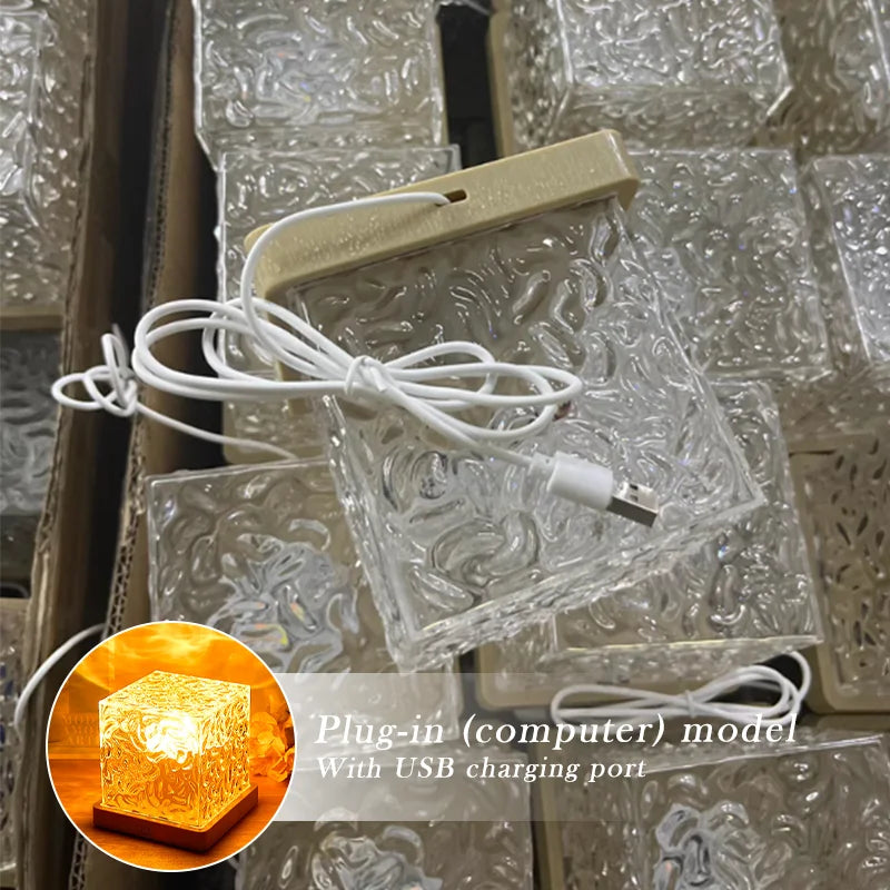 Veilleuse à effet flamme