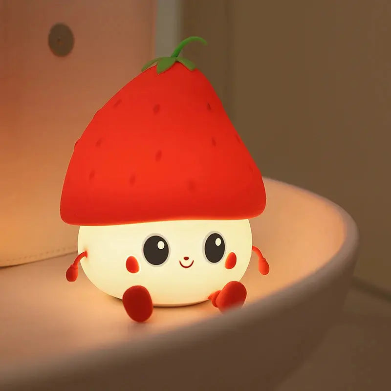 Veilleuse fraise