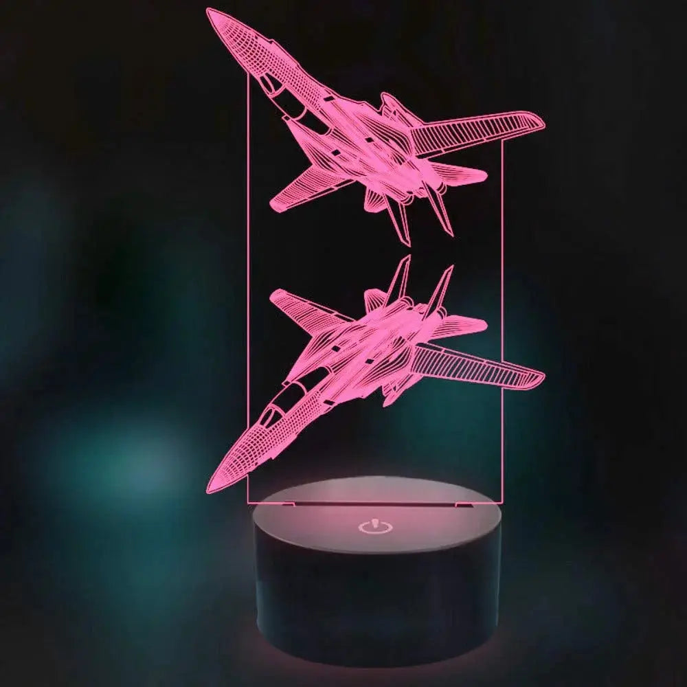 Veilleuse avion décoration 