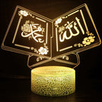 Veilleuse islamique 3D