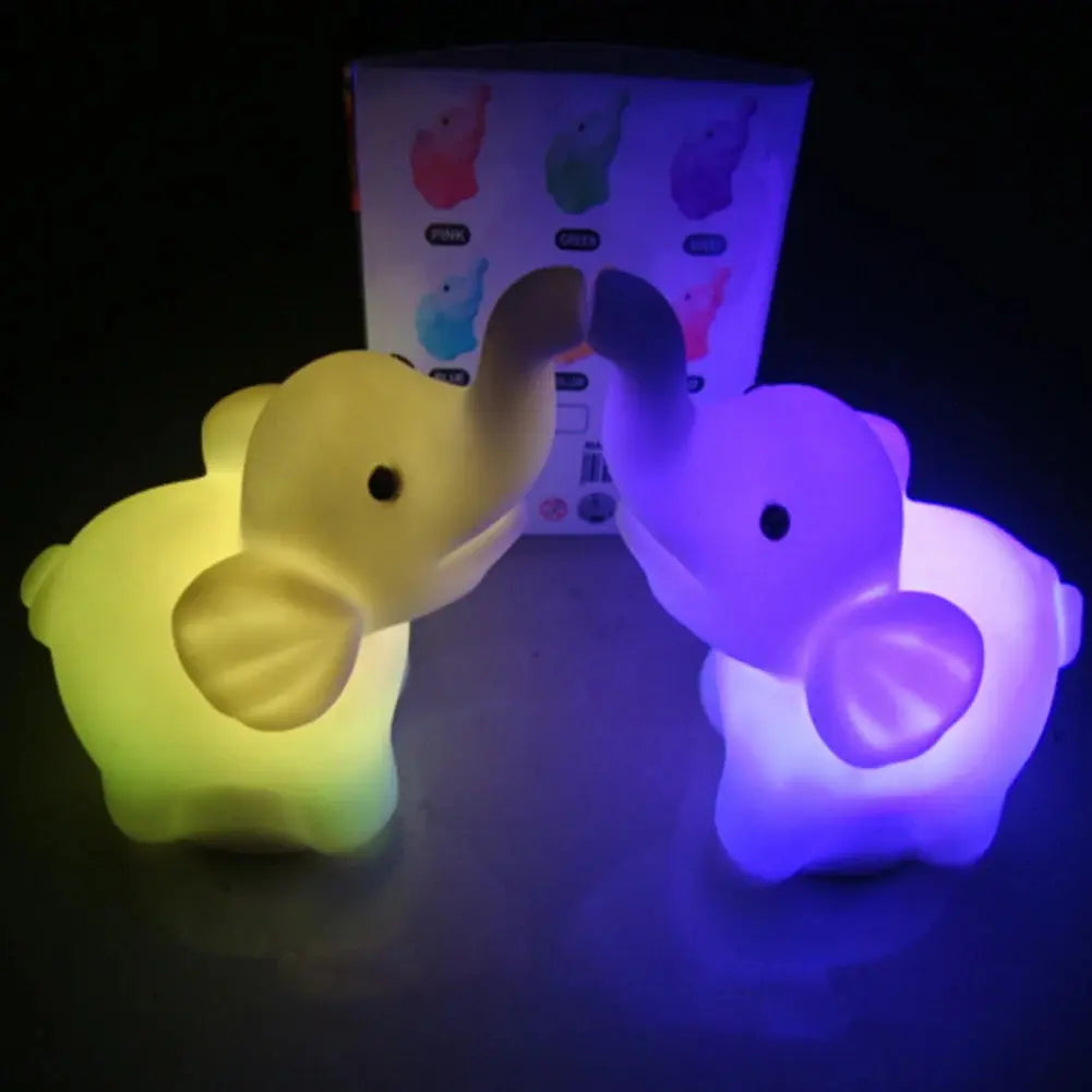 Veilleuse éléphant pour bébé