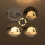 Veilleuse mouton 3 couleurs lumineux 