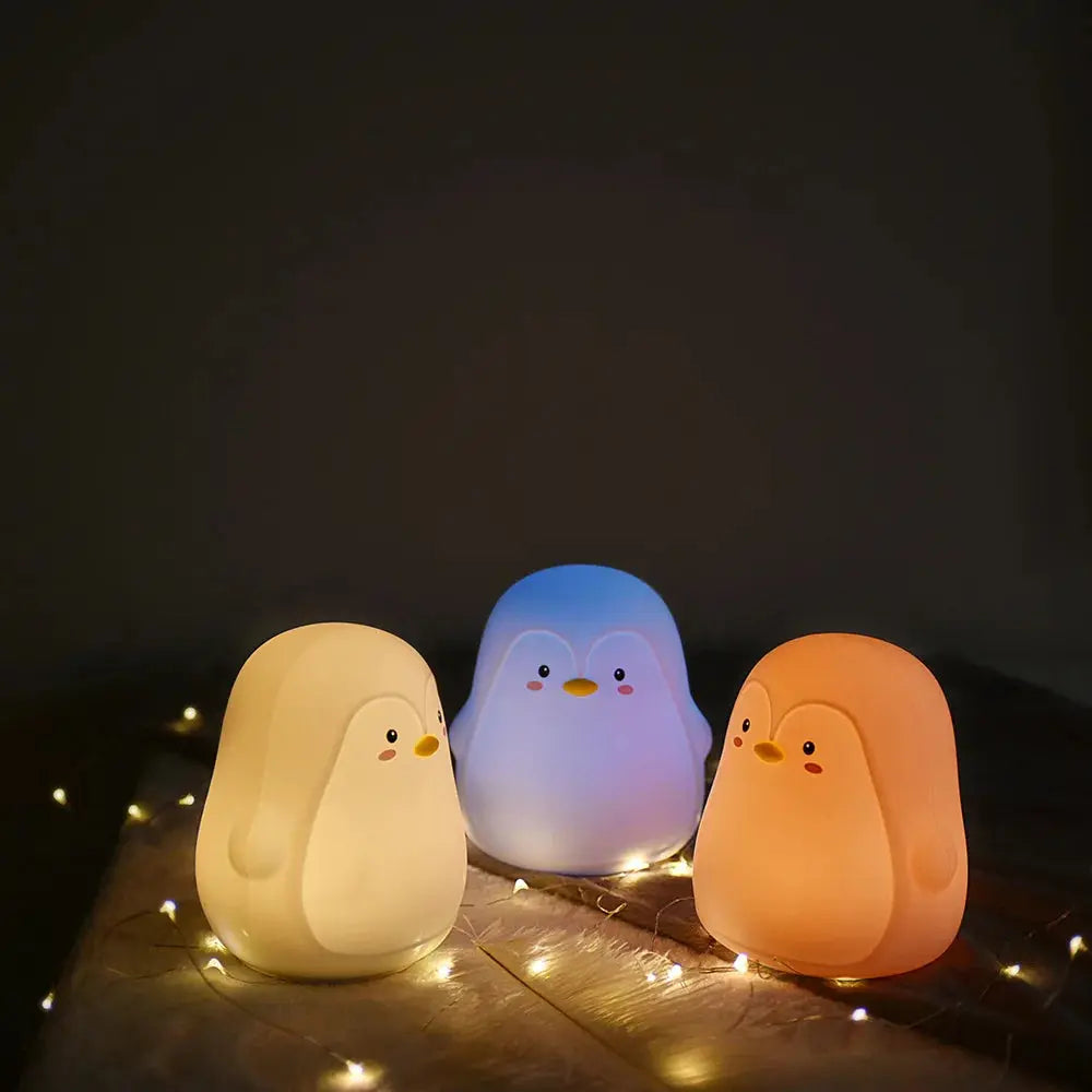 Veilleuse pingouin lumière