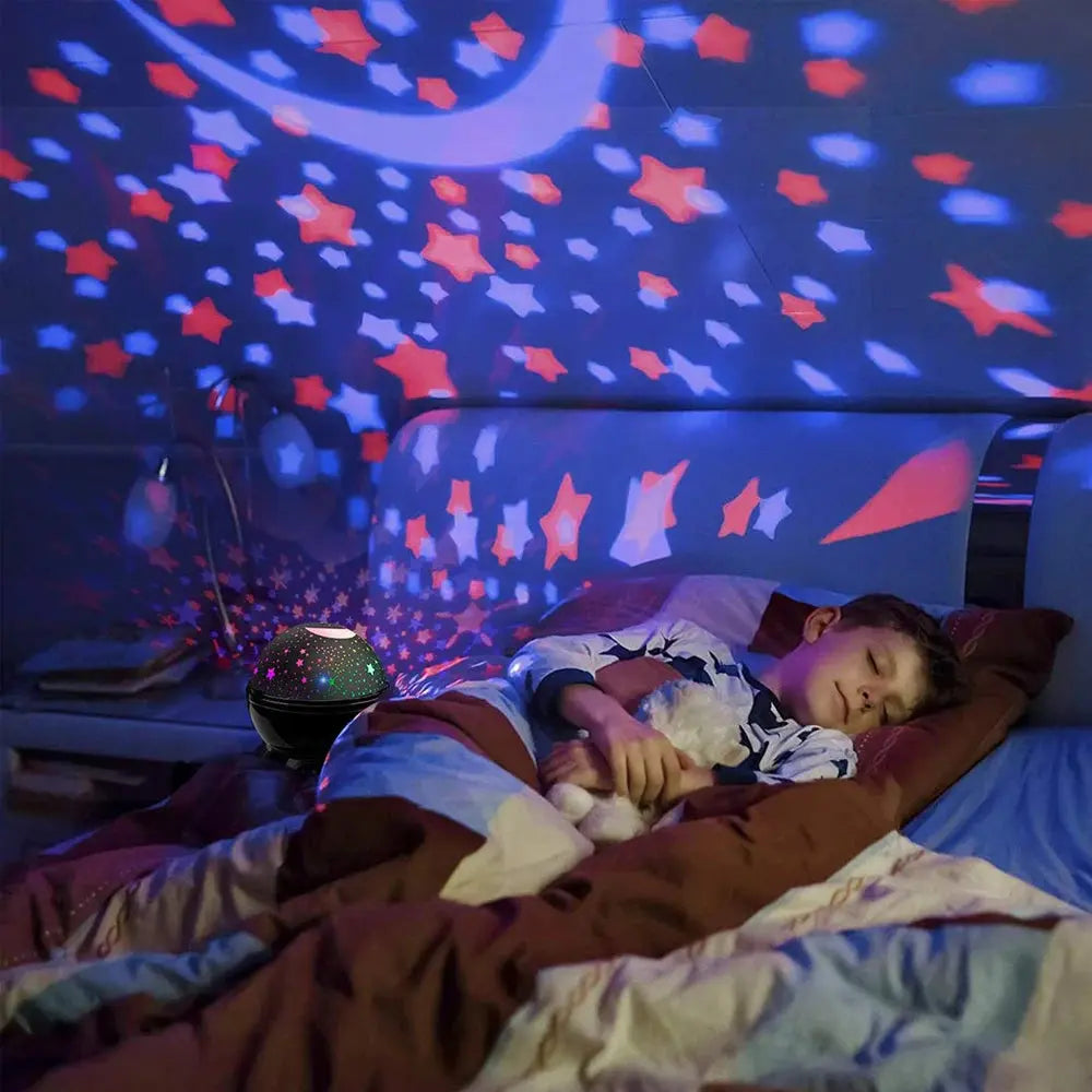 Veilleuse projecteur étoile pour bébé