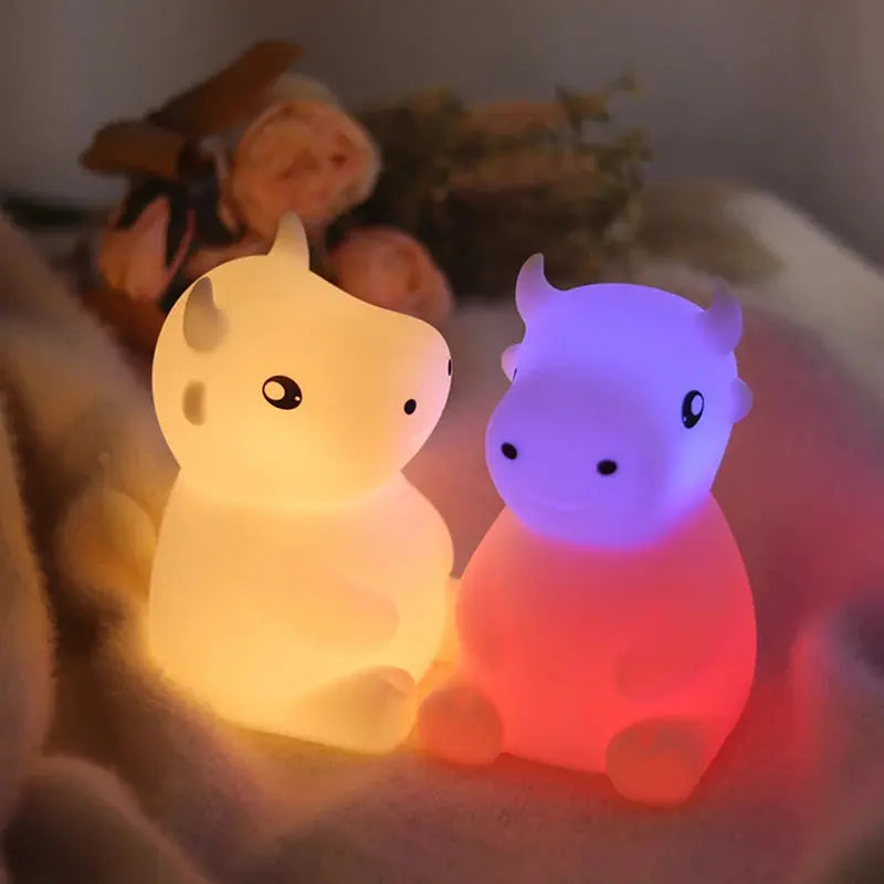 Veilleuse vache pour allaitement 